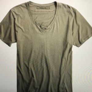 N.I.C.E. COLLECTIVE RAW V-NECK DRAK GREY